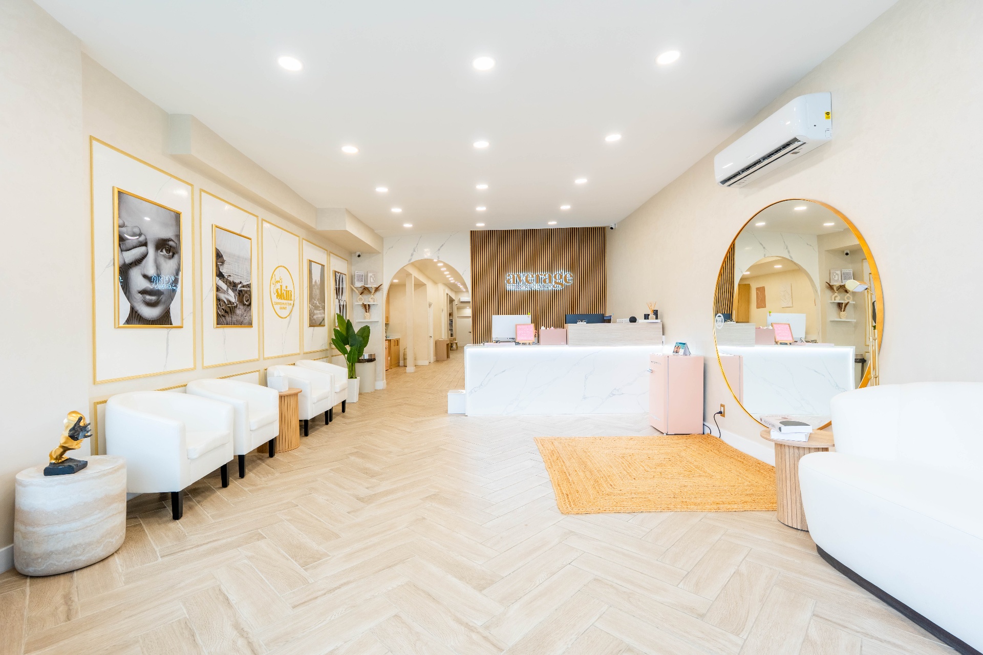 Average Dermatology clinic interior